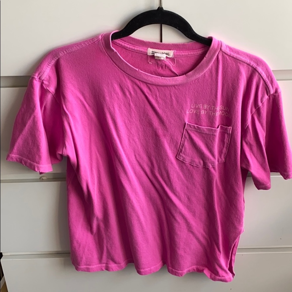 Billabong hot pink xs tshirt